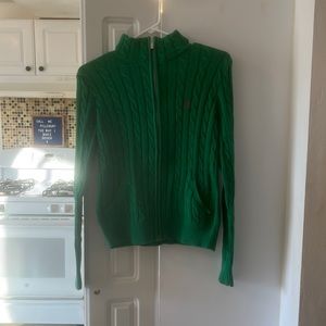 Vintage Ralph Lauren sport cotton zip up jacket